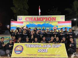 Turnamen Bola Voli Plastik Teruna Jaya Cup 2023 Selesai, Ditutup Secara Resmi Oleh Bapak Lurah