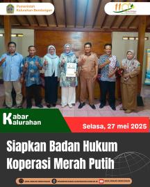 Penandatanganan Akta Pendirian Koperasi Merah Putih Kalurahan Bendungan