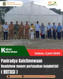 Paniradya Melakukan Monev Pertanahan Ke Kalurahan Bendungan