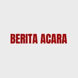 BERITA ACARA KALURAHAN BENDUNGAN