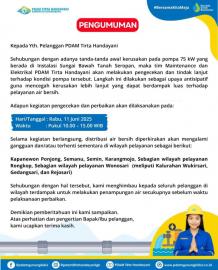INFO PEMELIHARAAN PDAM