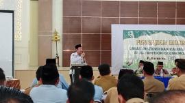 KALURAHAN BENDUNGAN IKUTI PENGAJIAN LINTAS INSTANSI DI SMA N 1 KARANGMOJO