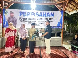 PEMERINTAH KALURAHAN BENDUNGAN ADAKAN MALAM PERPISAHAN DENGAN DUKUH SELANG